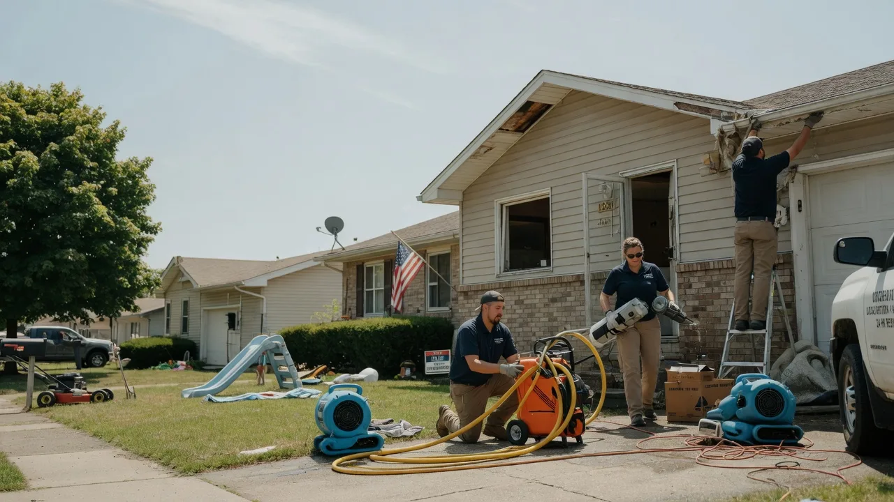 Water Damage Restoration in Oakland, IL near me